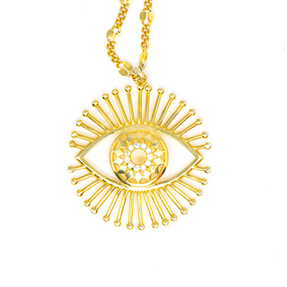 Sun Pendant - Intaglio - Glow of the Caribbean